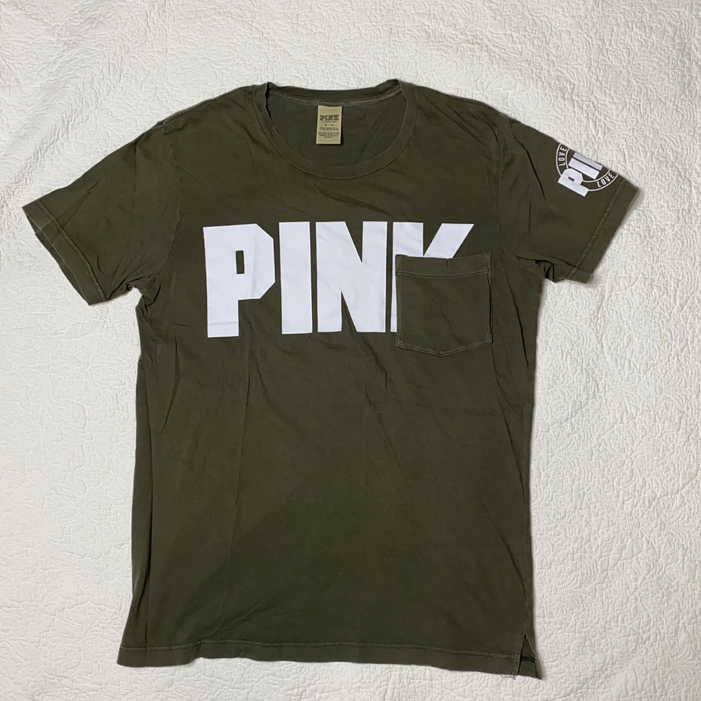 PINK TSHIRT WITH POCKET